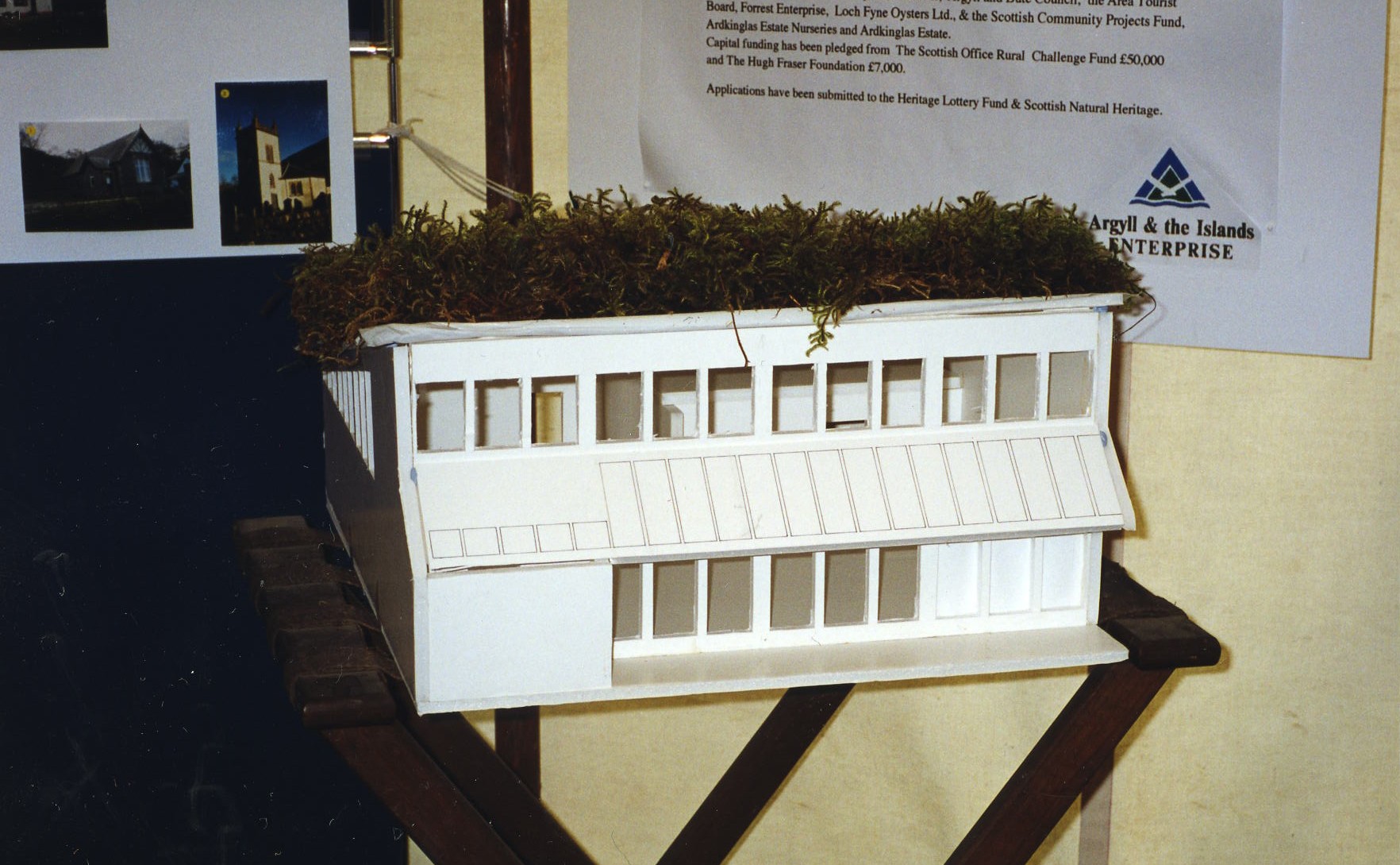 Model of Proposed Building