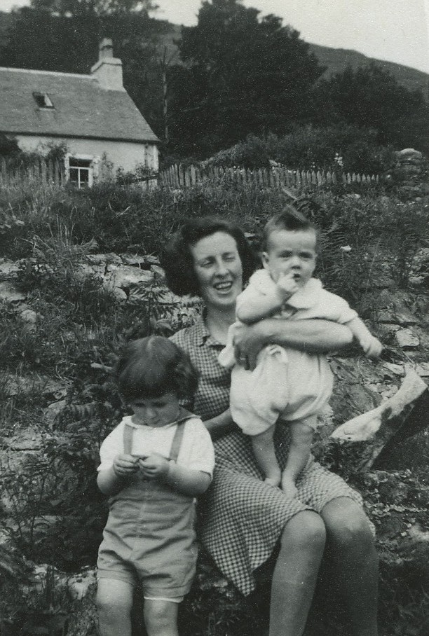 Isabelle, Allan and Jim Brodie