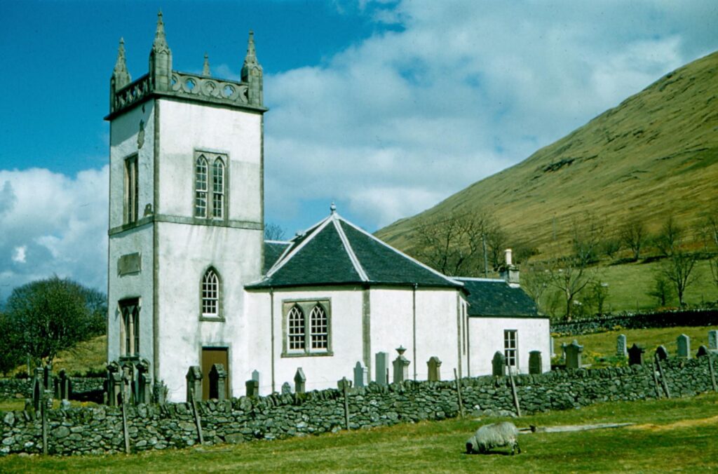 Photo of Kilmorich Church 1958