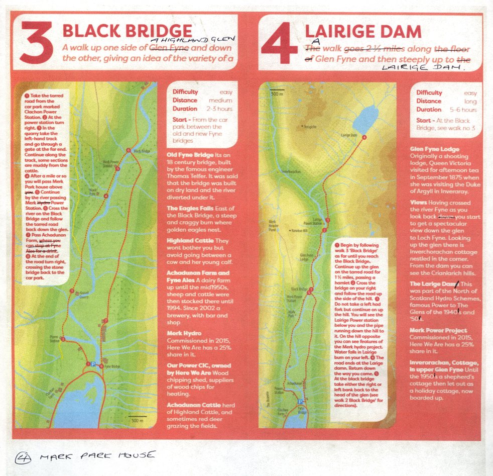 Black Bridge and Lairige Dam Walk