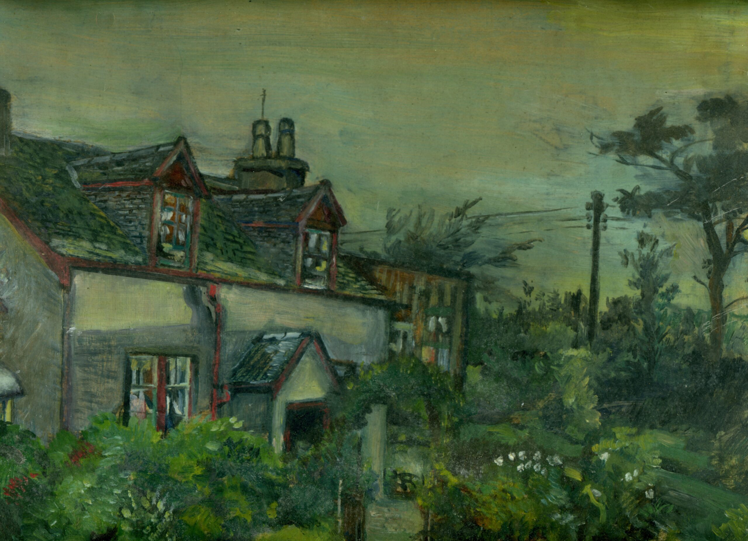 Alastair MacCallum Rosemary Cottage Painting
