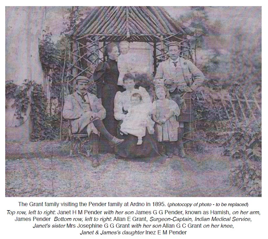 Grant Family Visiting Pender Family At Ardno