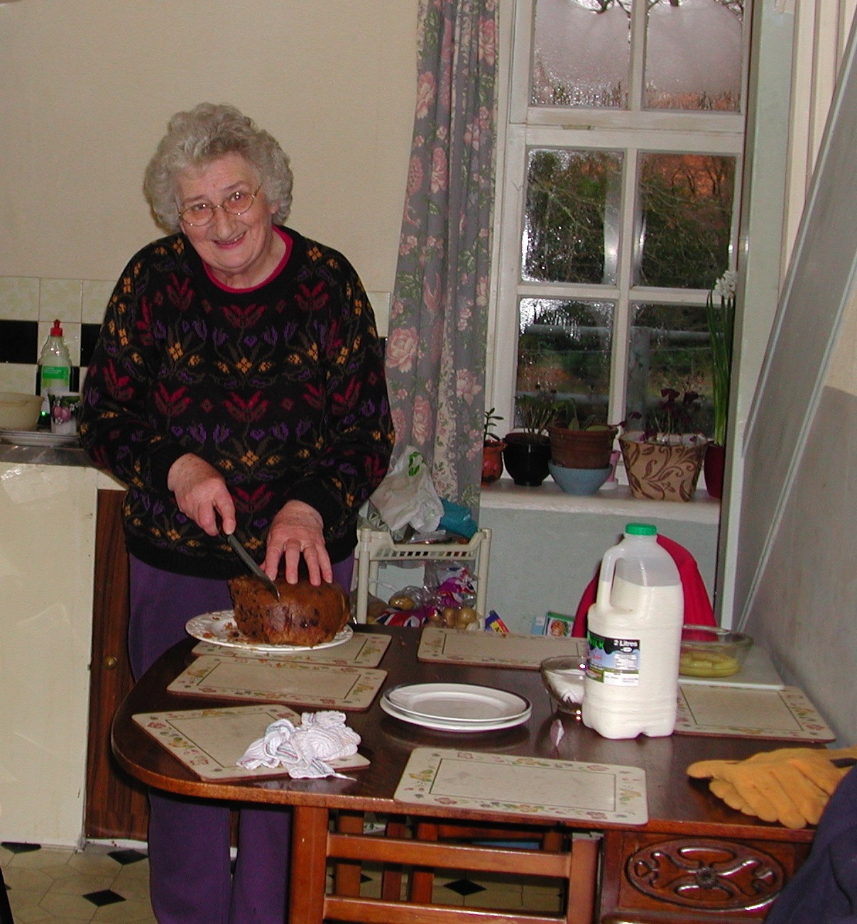 Alice Beattie Making Dumpling