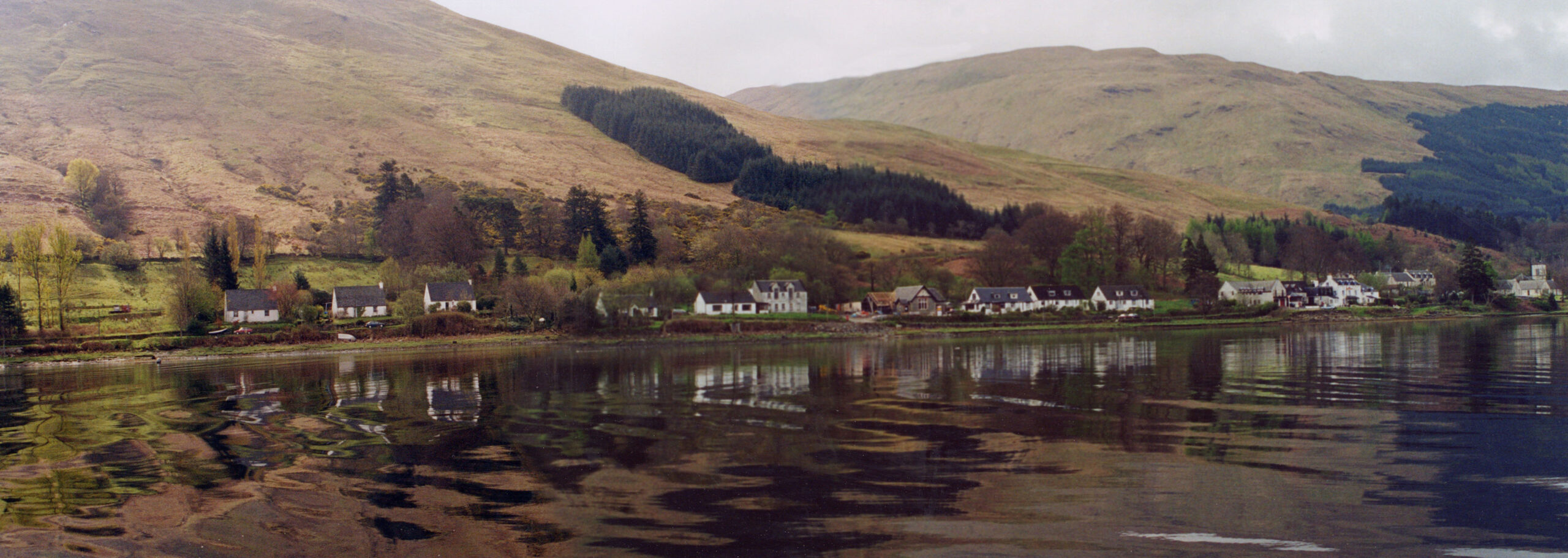 Cairndow Village From The Loch