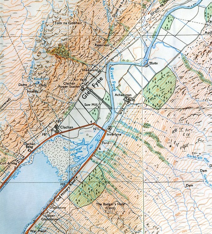 Clachan Map